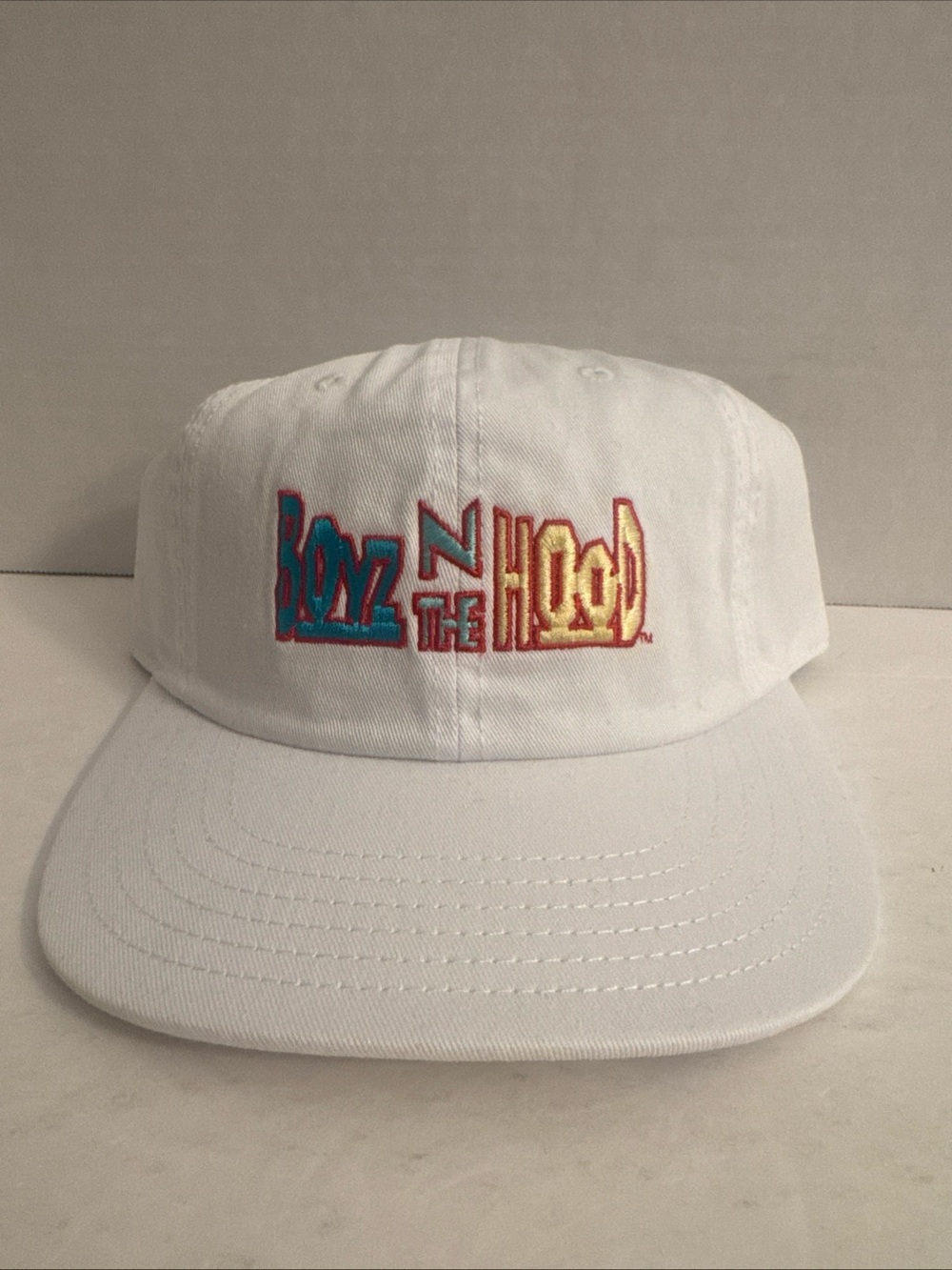 Boyz N The Hood Dumbgood Baseball Hat Cap White NWOT